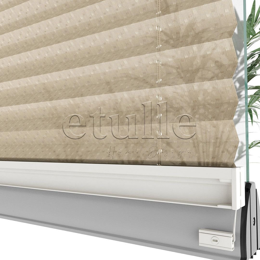Patterned Pleated Curtain