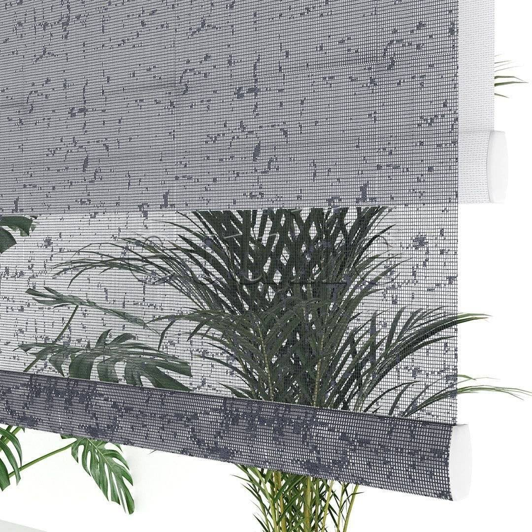 Patterned Double Roller Blinds