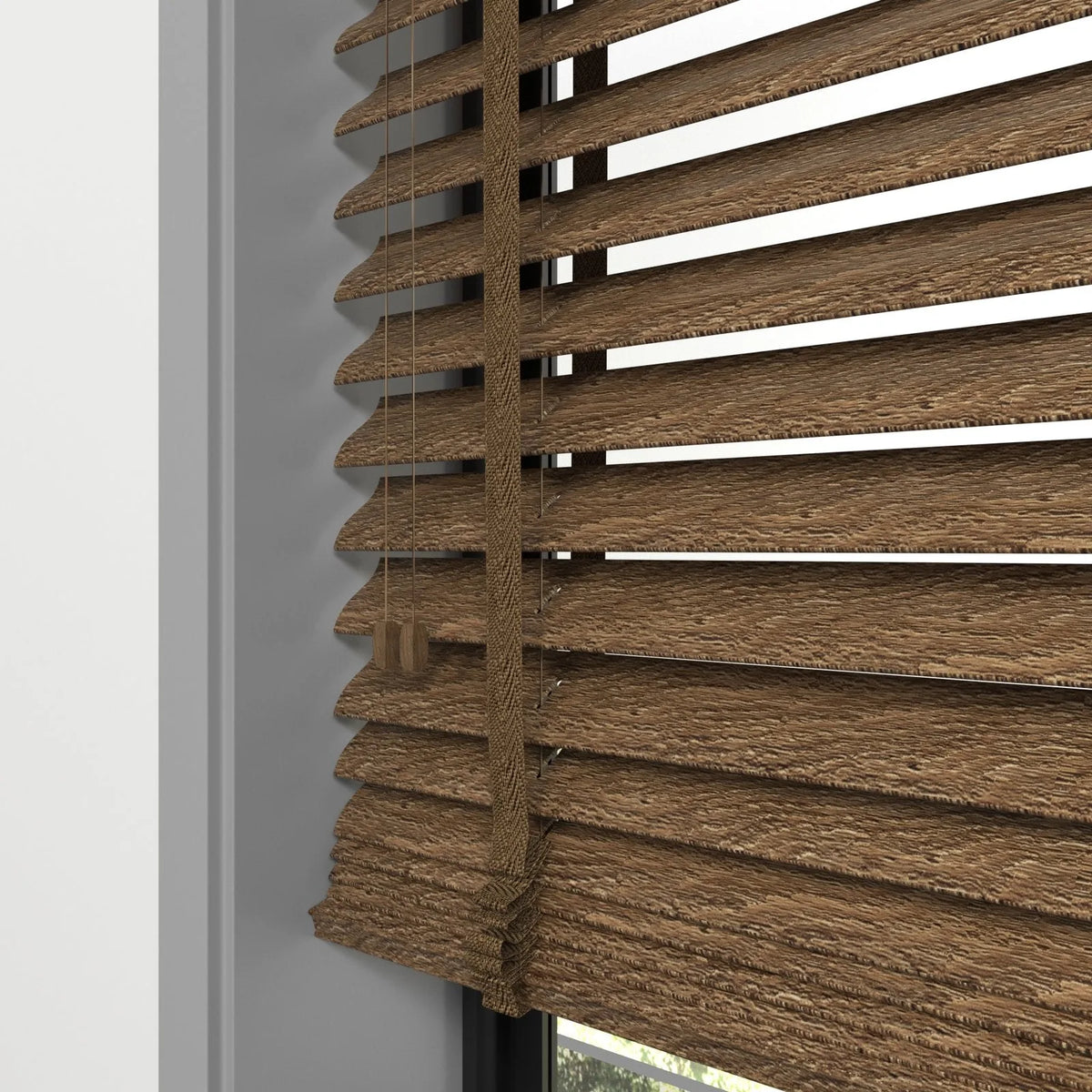 Kahverengi Polywood Blackout Jaluzi - Etulle