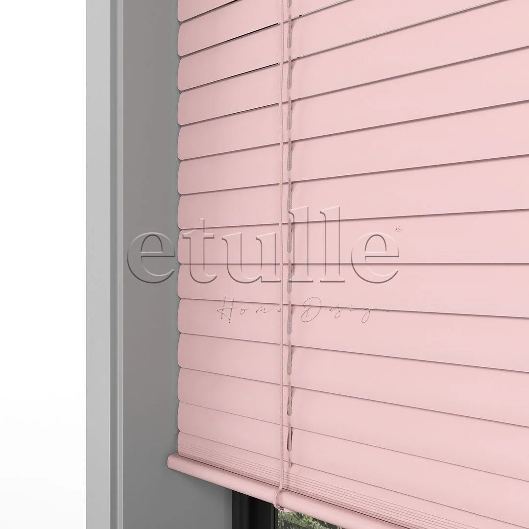 16 MM Mat Pembe Alüminyum Jaluzi