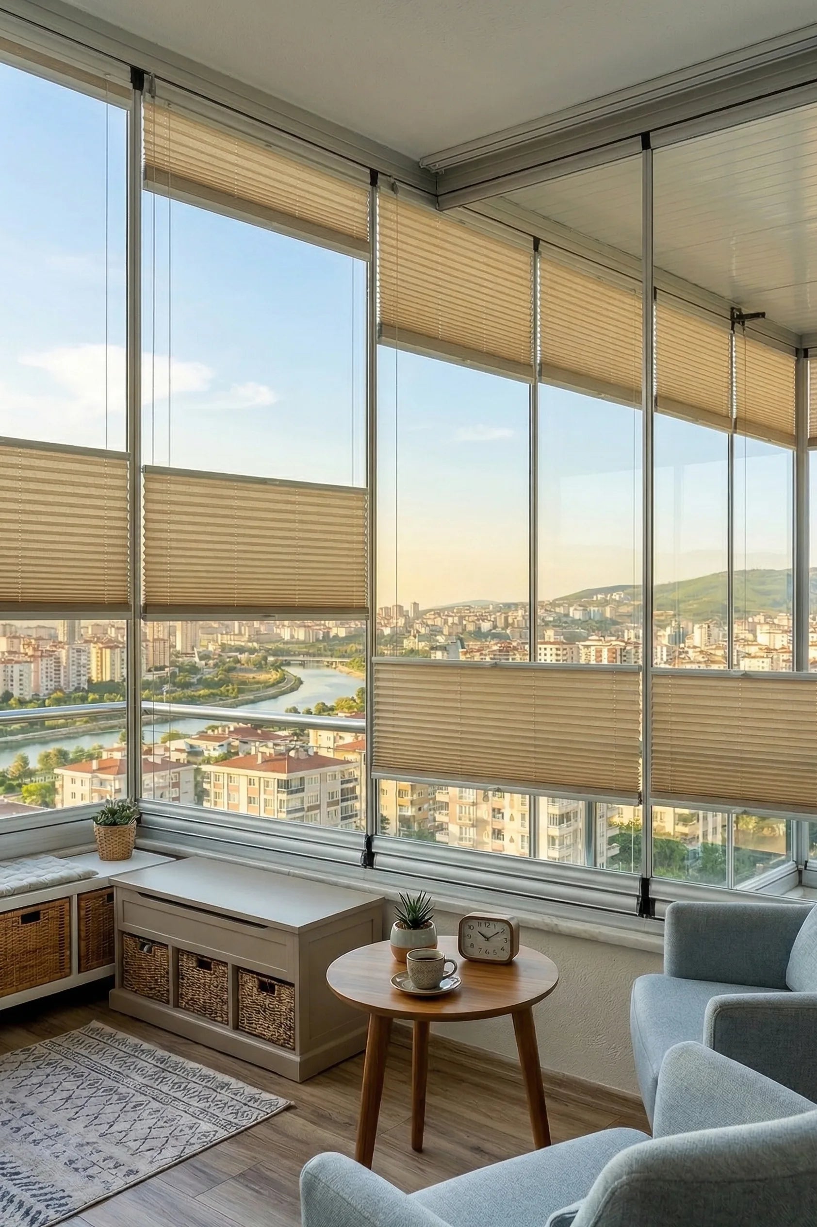 16MM Vi̇zon Bursa Plise Perde