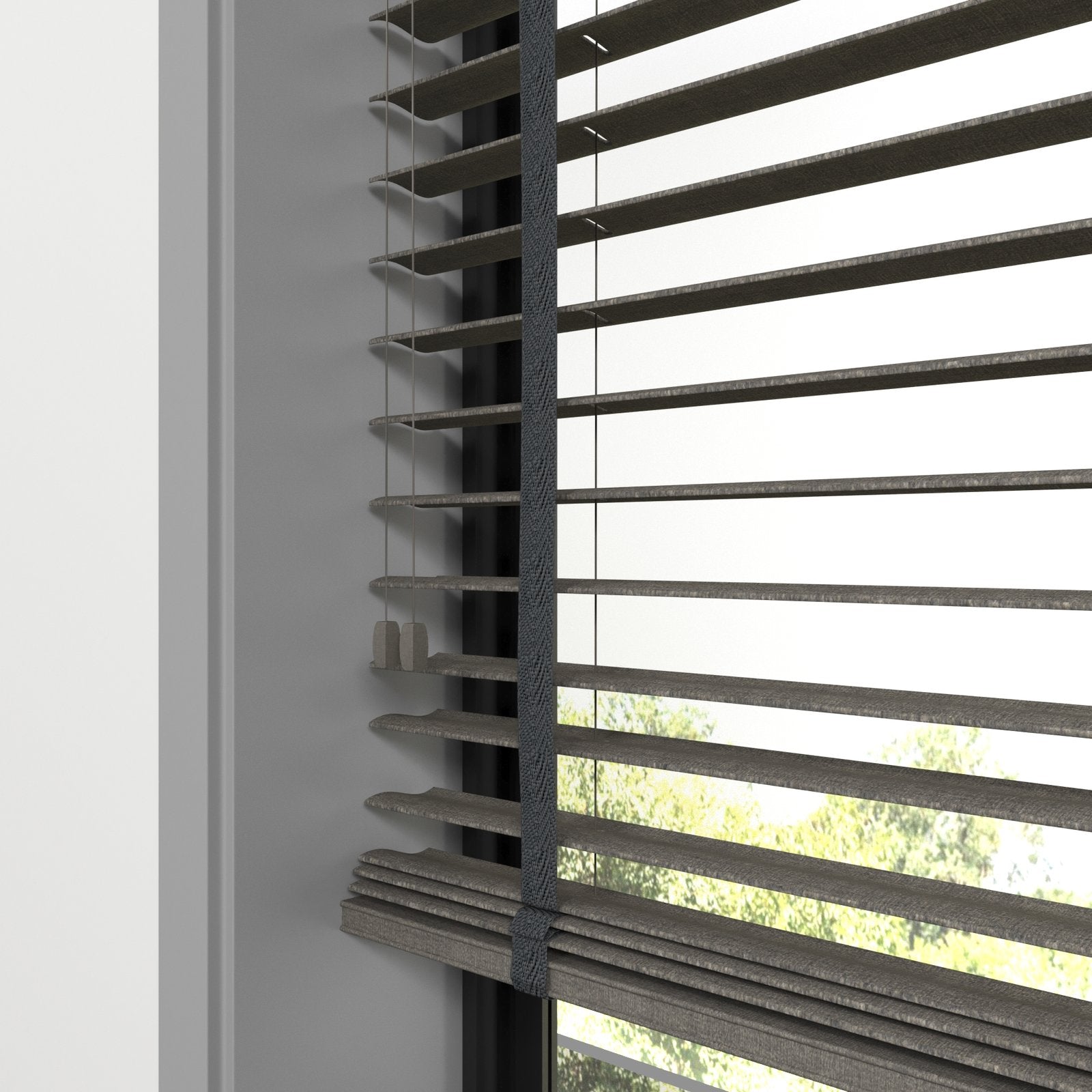 Gri Polywood Blackout Jaluzi - Etulle