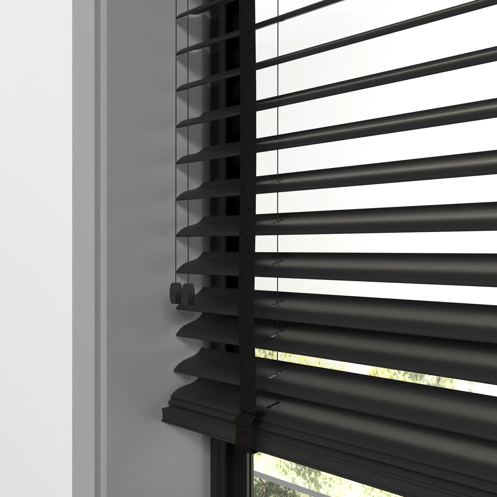 Yarı Mat Siyah Polywood Blackout Jaluzi - Etulle
