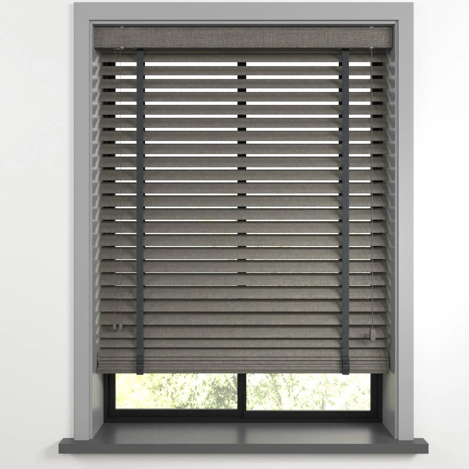 Gri Polywood Blackout Jaluzi - Etulle