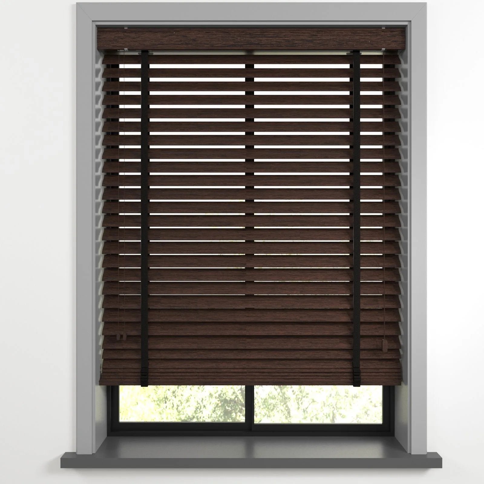 Kahverengi Polywood Blackout Jaluzi - Etulle