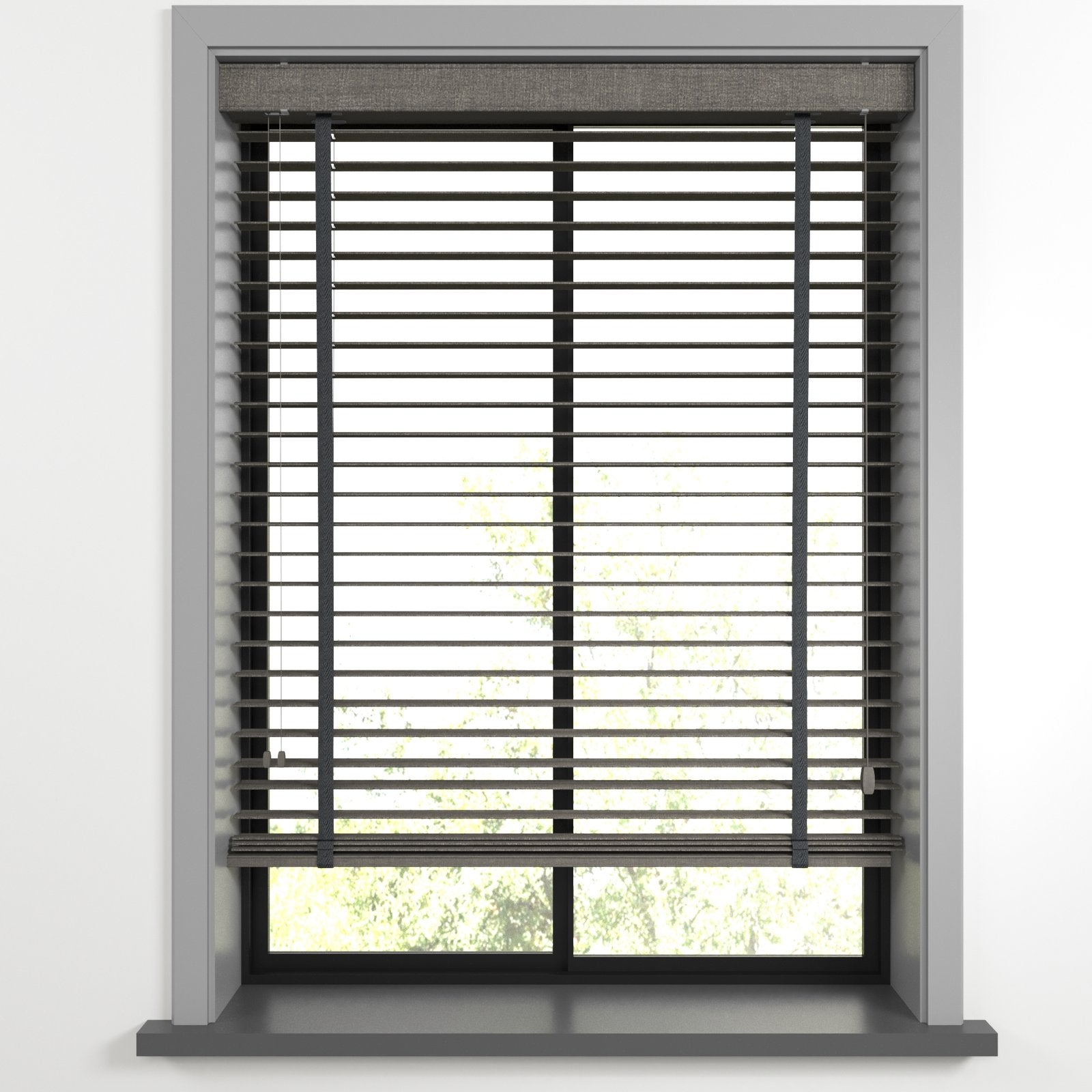 Gri Polywood Blackout Jaluzi - Etulle