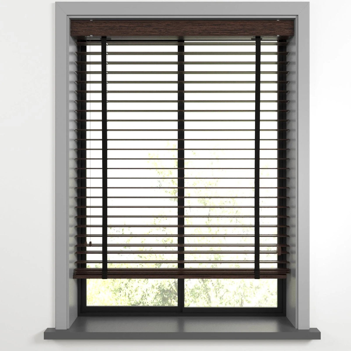 Kahverengi Polywood Blackout Jaluzi - Etulle