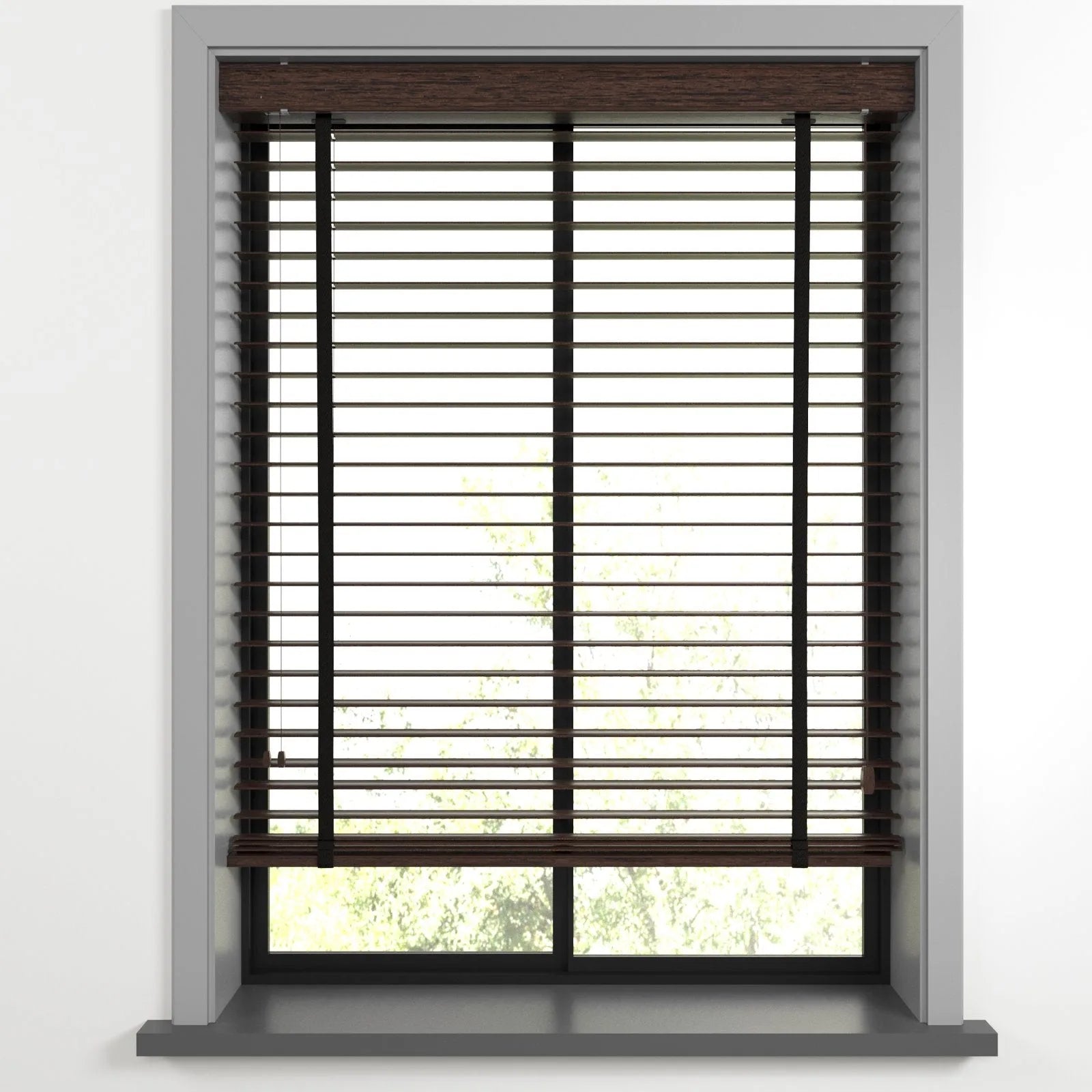 Kahverengi Polywood Blackout Jaluzi - Etulle