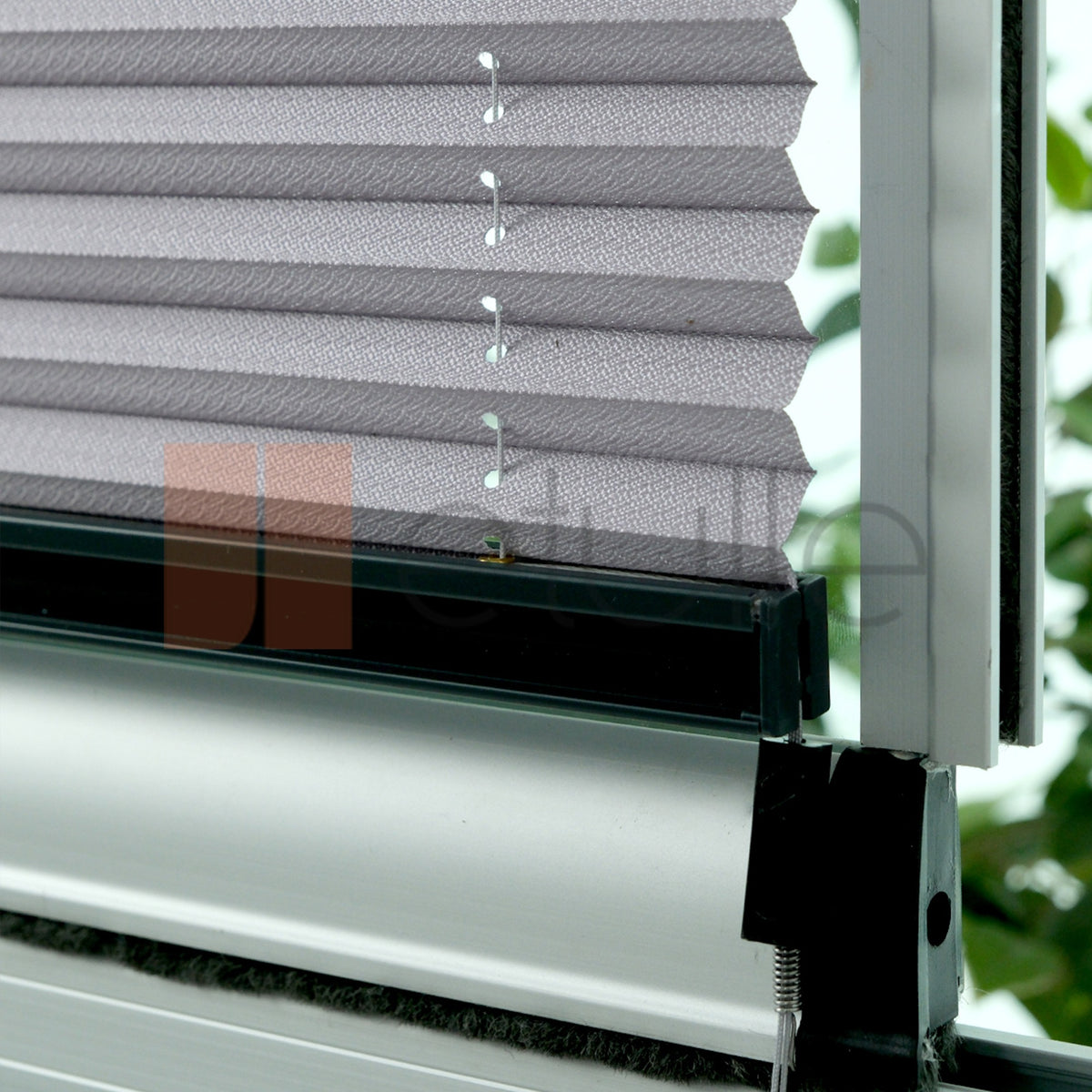 16MM Gri̇ Bursa Plise Perde