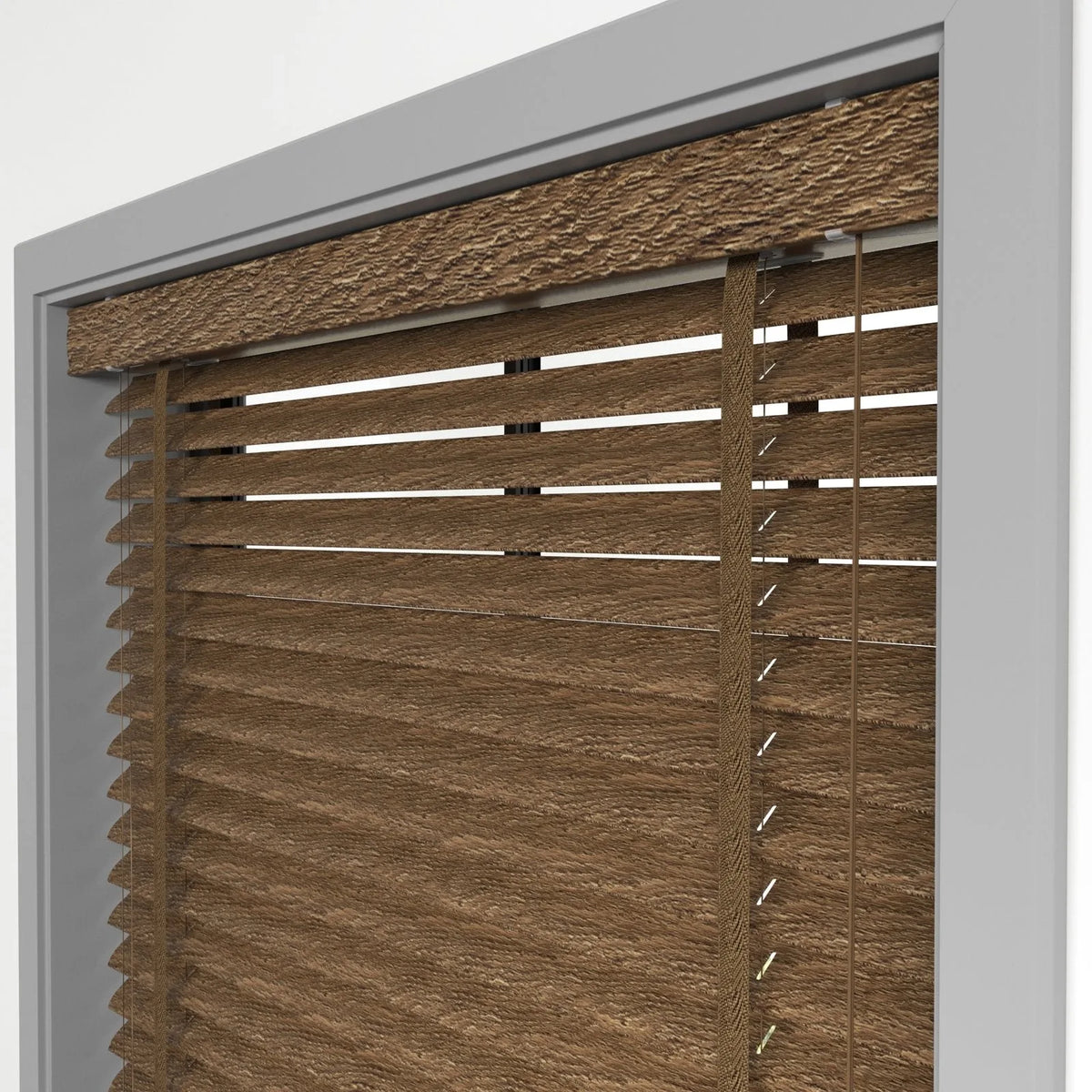 Kahverengi Polywood Blackout Jaluzi - Etulle