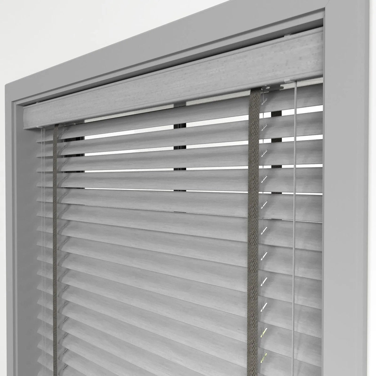 Açık Gri Polywood Blackout Jaluzi - Etulle