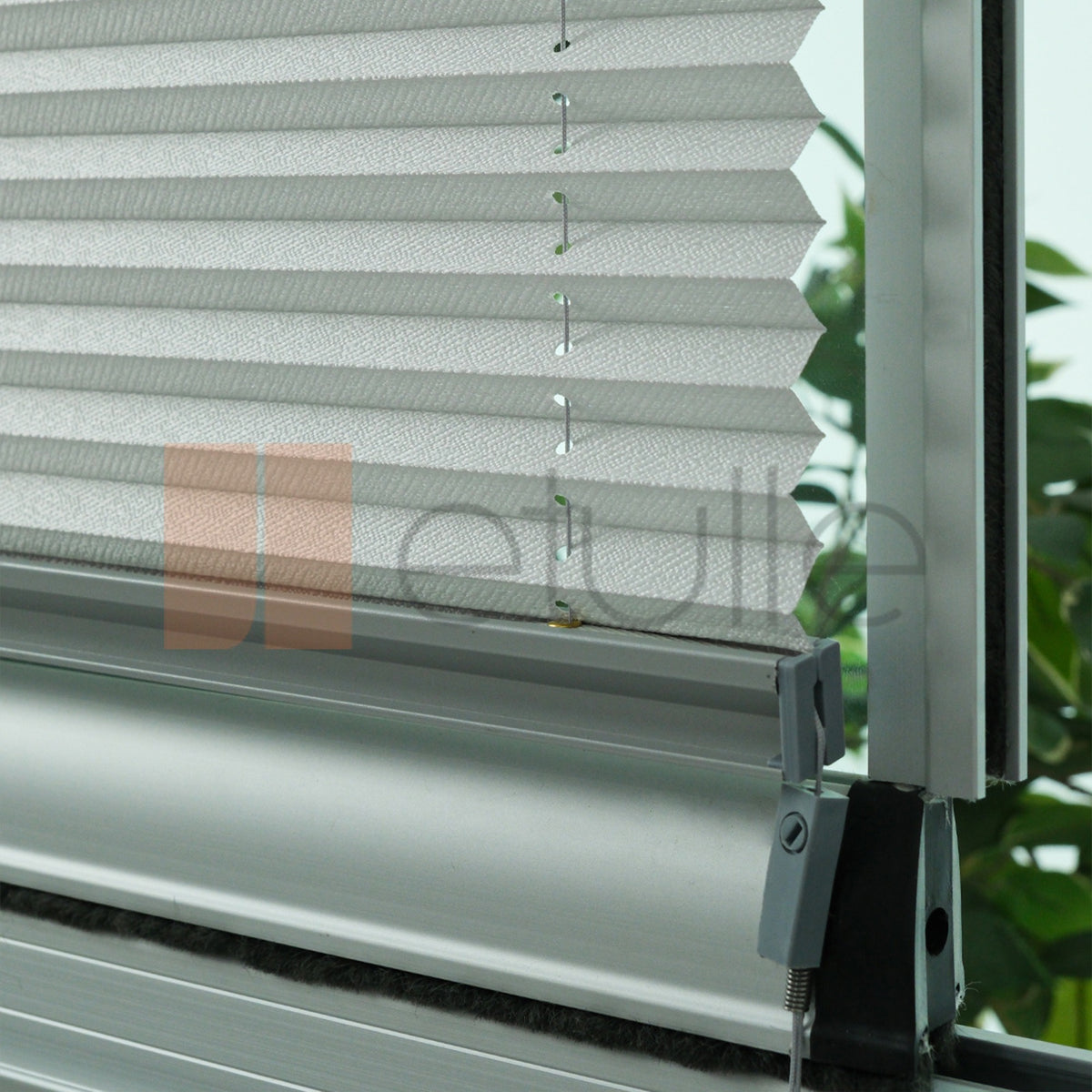 16MM Açık Gri̇ İzmi̇r Plise Perde