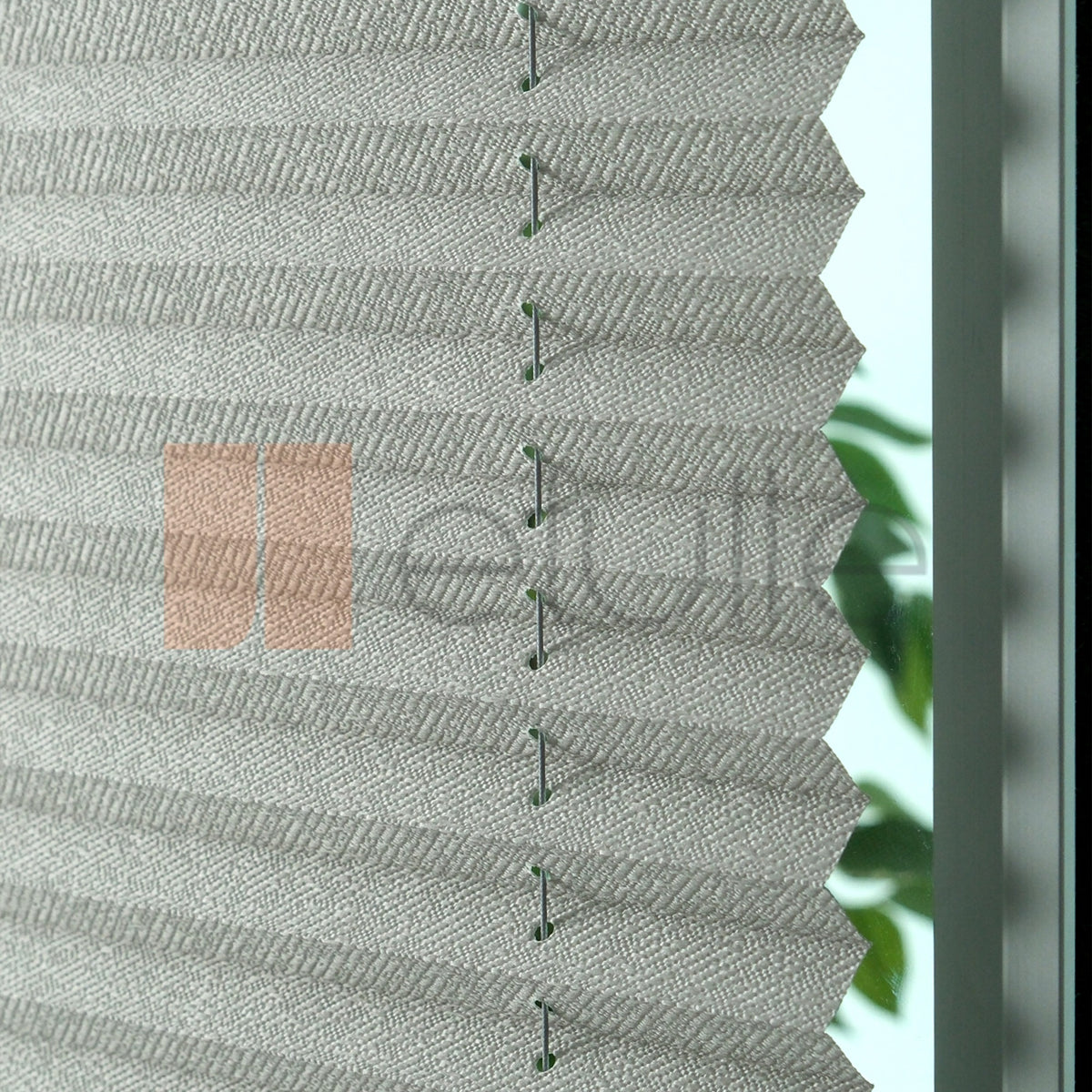 16MM Gri̇ İzmi̇r Plise Perde