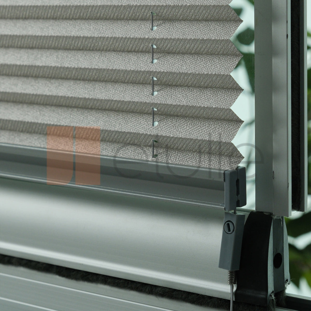 16MM Gri̇ İzmi̇r Plise Perde