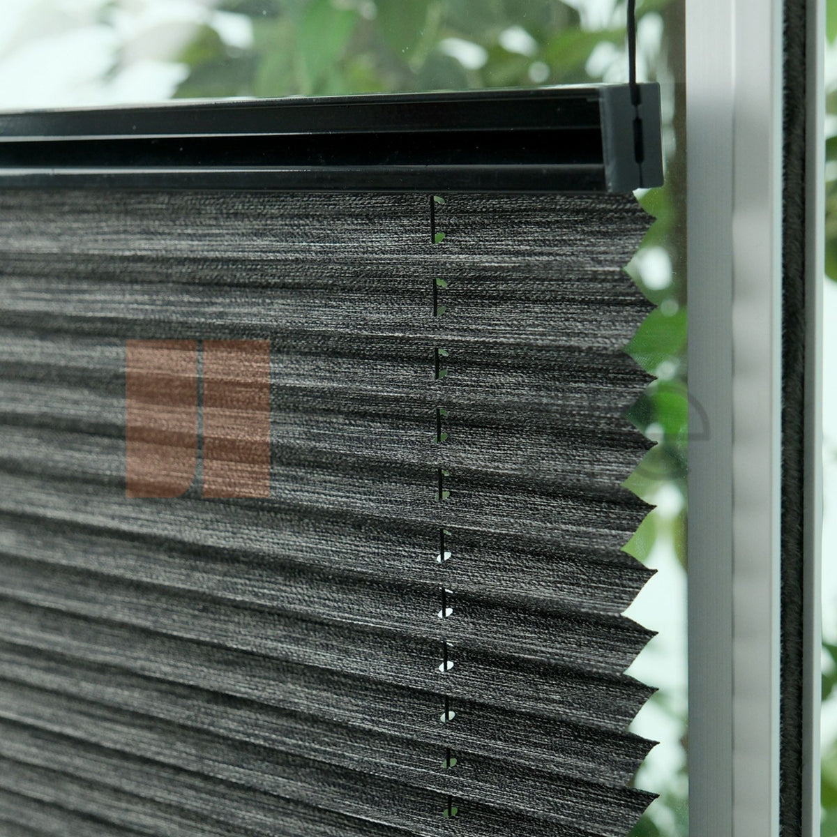 16MM Antrasi̇t Bambu Plise Perde