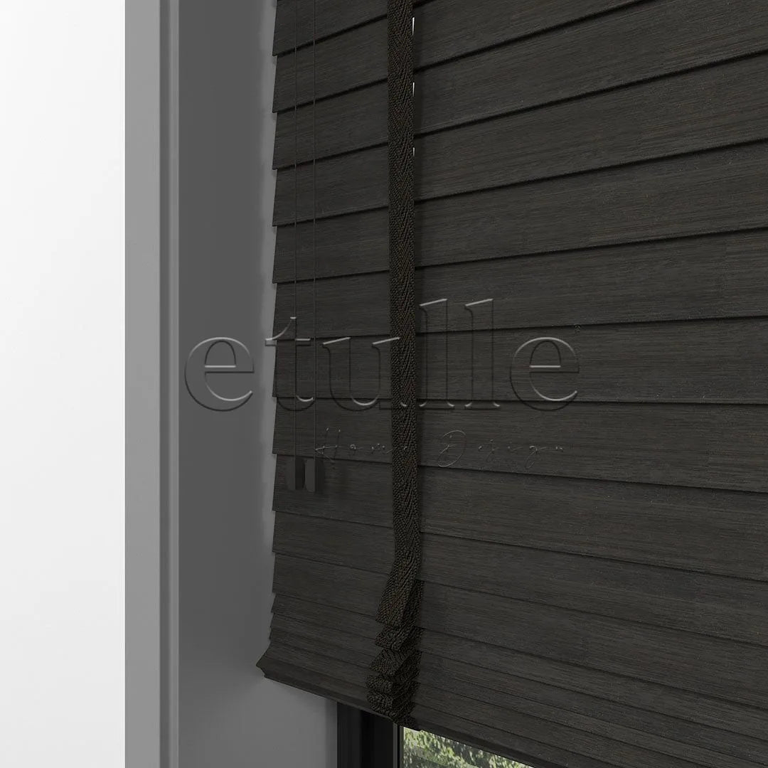 50 MM BAMBOO Venge Ahşap Jaluzi