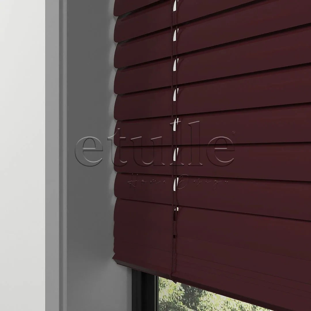 50 MM Bordo Alüminyum Jaluzi