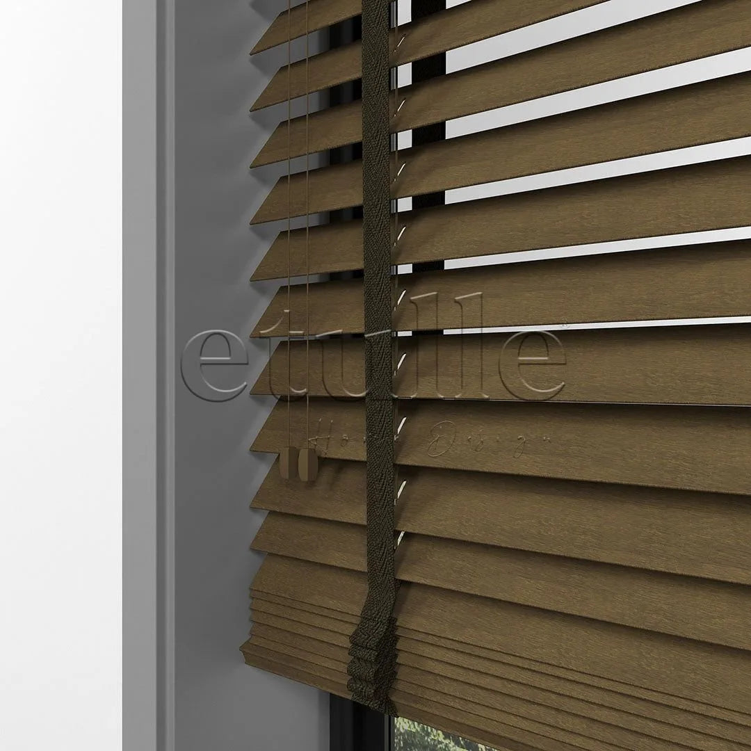 50 MM FARYWOOD Nut Ahşap Jaluzi