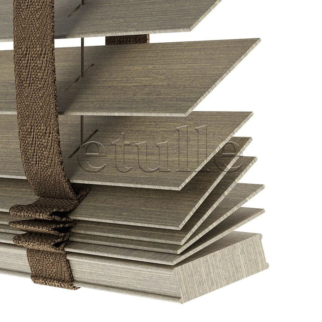 50 MM LUXURY WOOD Desert Ahşap Jaluzi