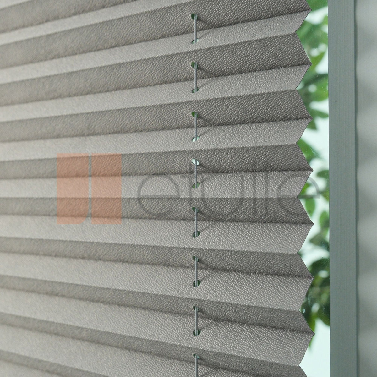 16MM Gri̇ Blackout Plise Perde