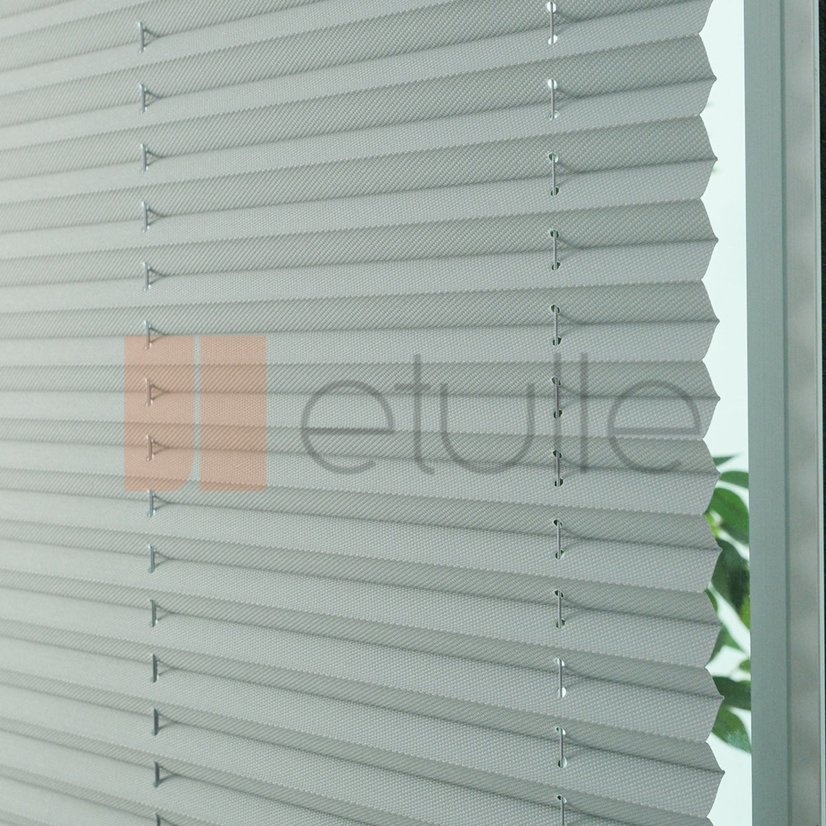 16MM Gri̇ Dimout Plise Perde