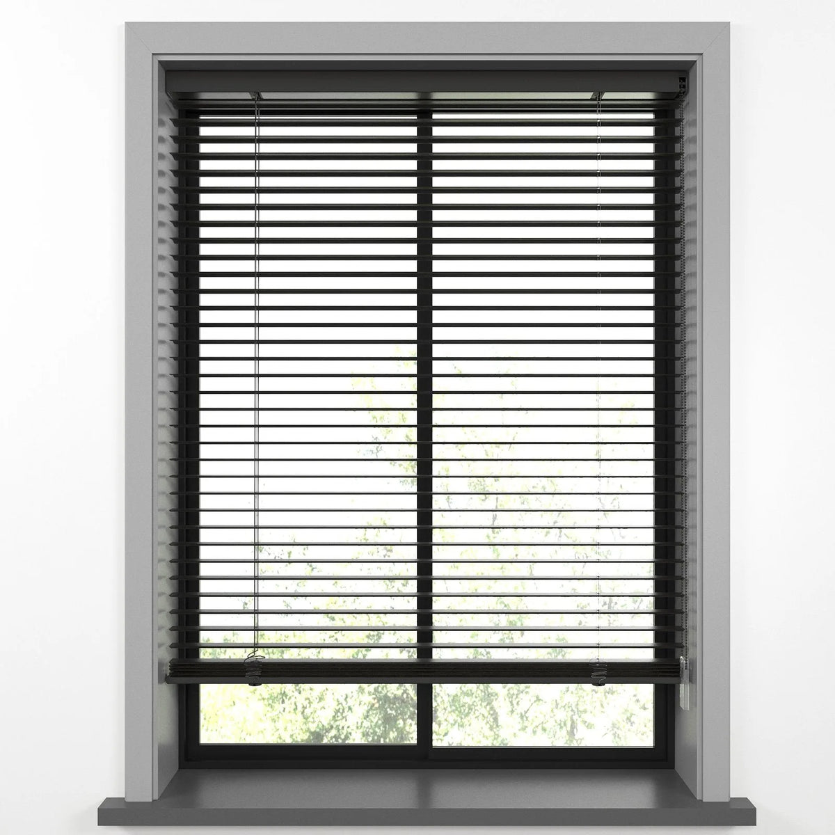 Koyu Gri Alüminyum Blackout Jaluzi Perde - Etulle