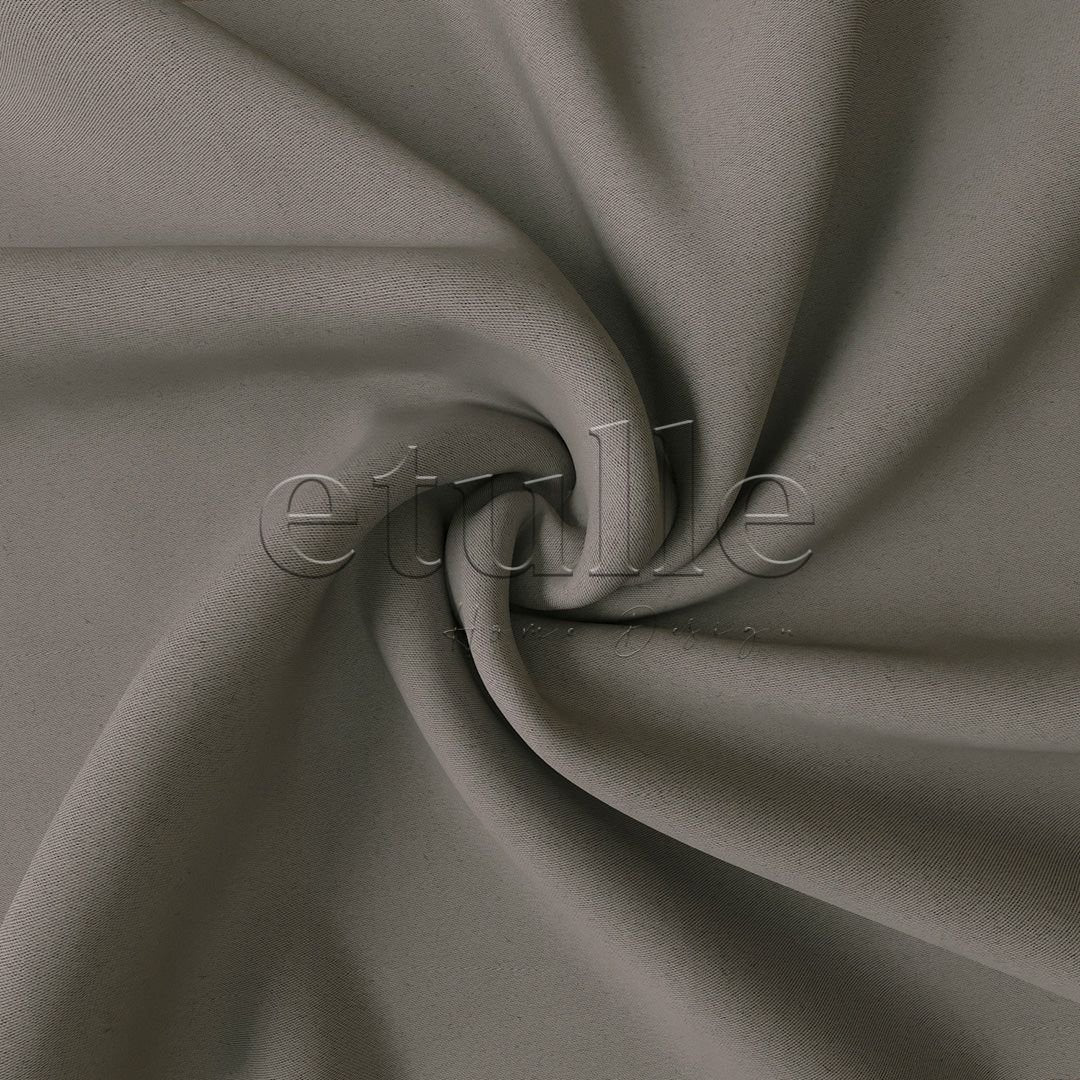 Andesite Grey Blackout Curtain | Larice