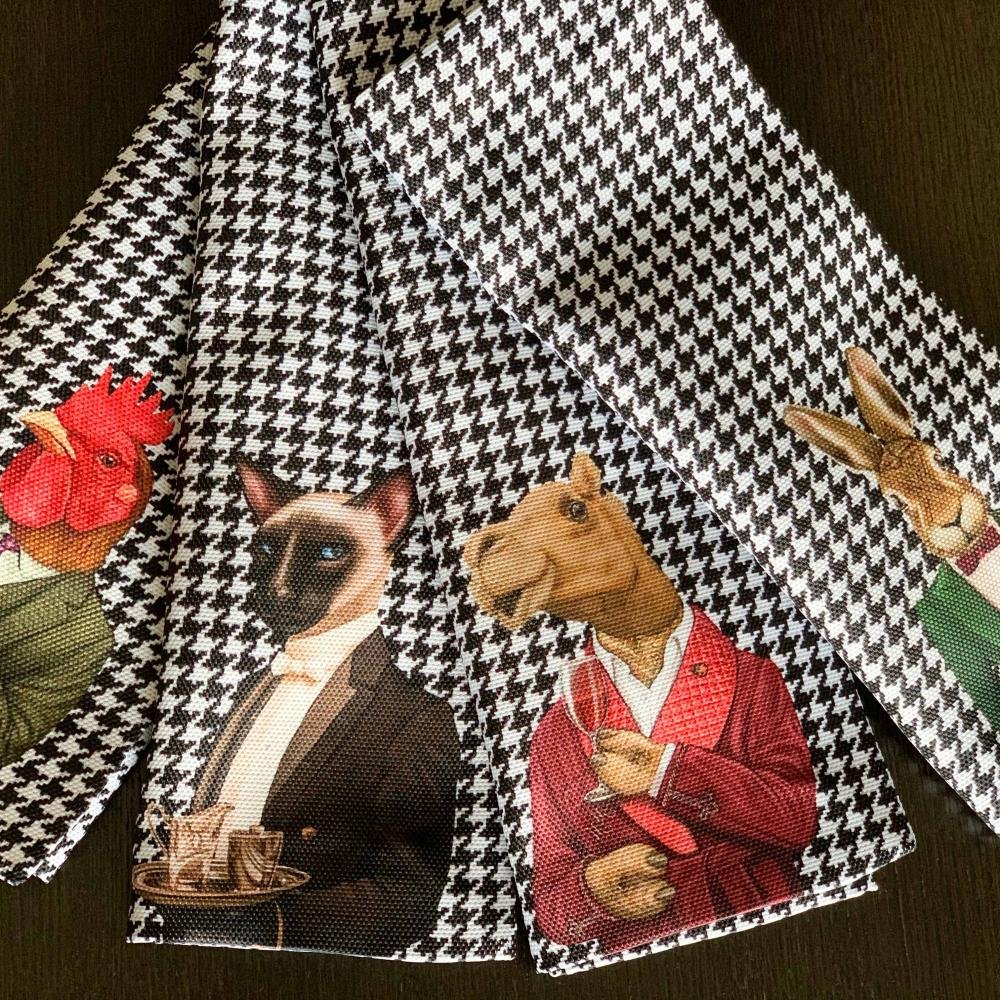 Animals Fabric Placemat Set of 4 - 35X50