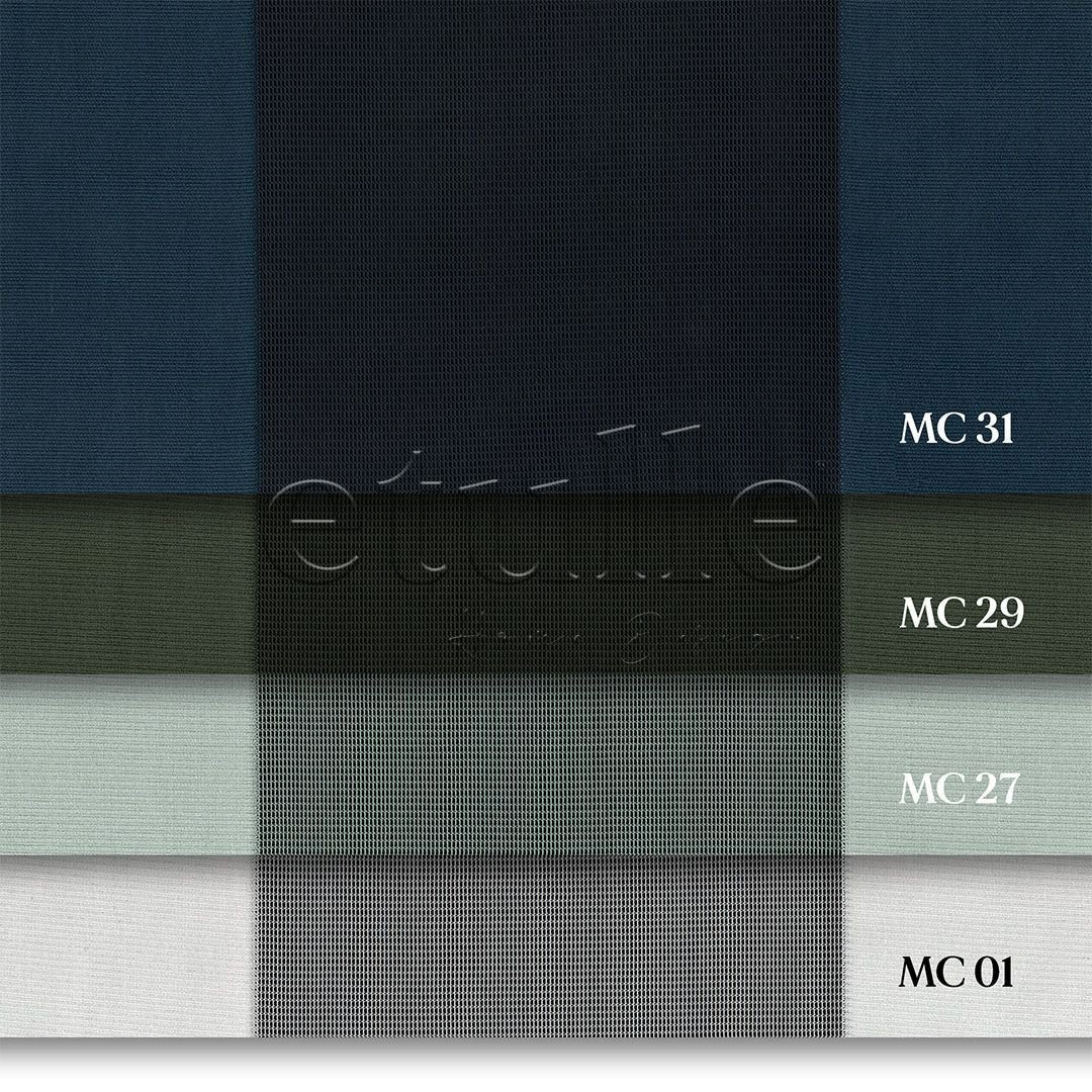 Anshu - Narrow Vertical Tulle Curtain