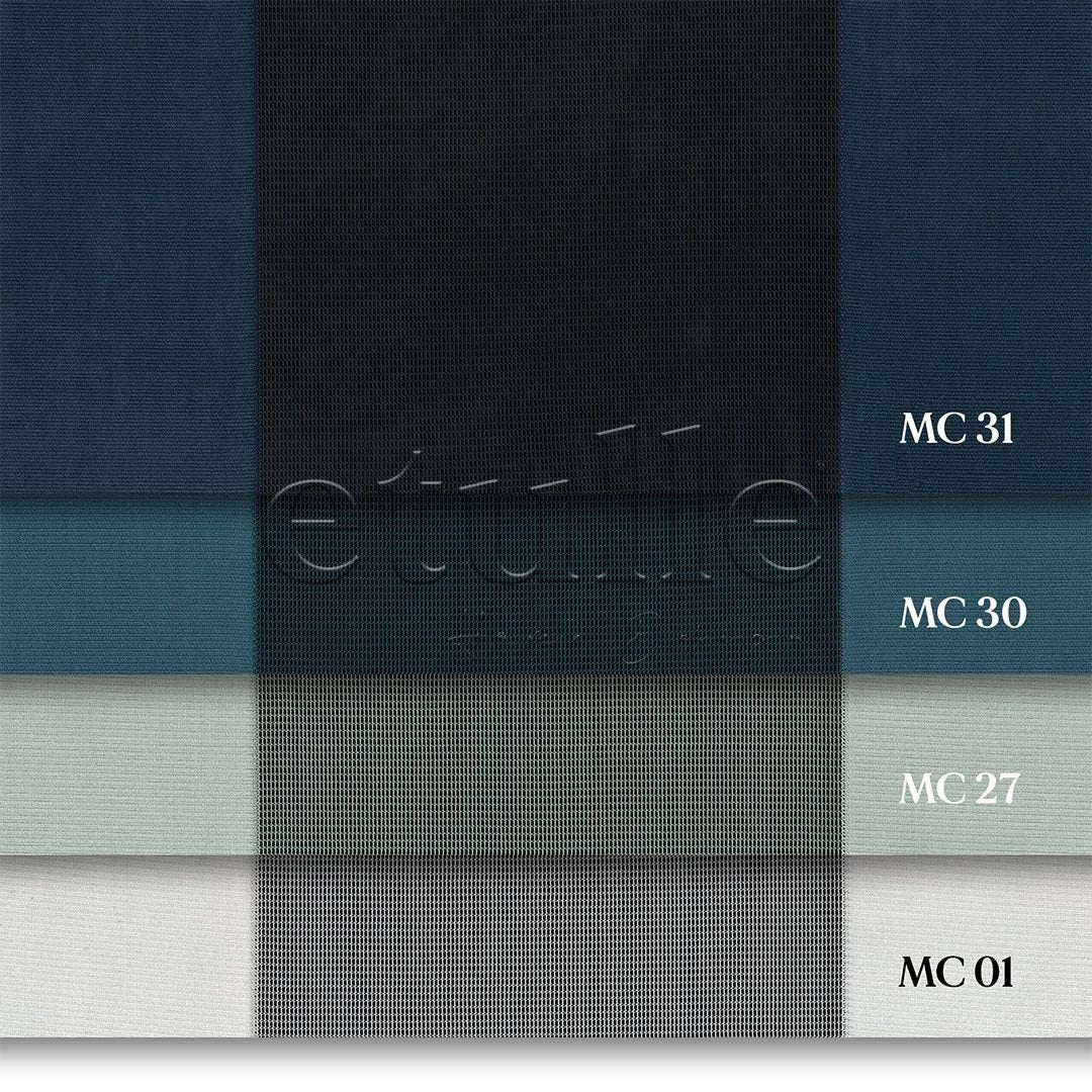 Arietta - Narrow Vertical Tulle Curtain 
