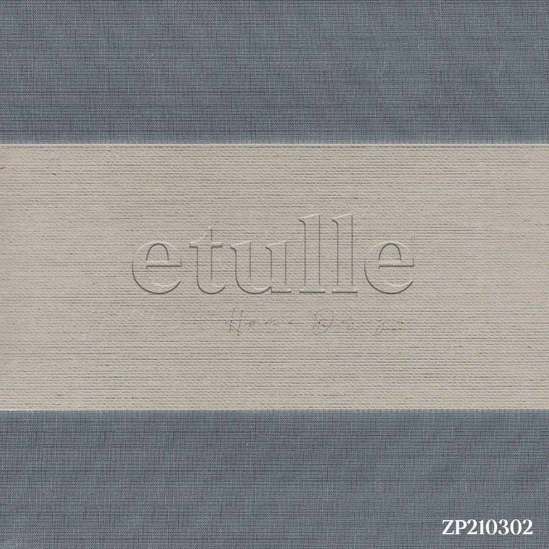 Dark Cream Blackout Zebra Curtain | Artisan