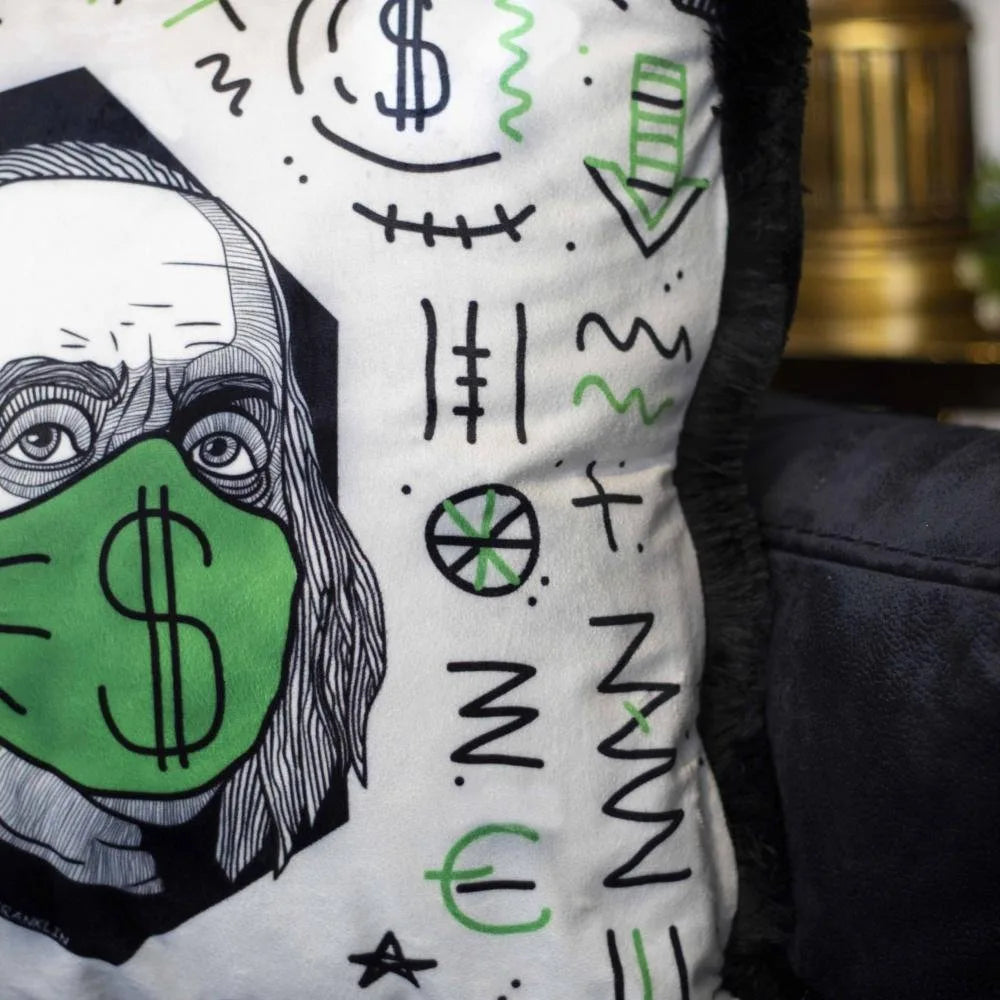 Benjamin Franklin Yastık - EY285