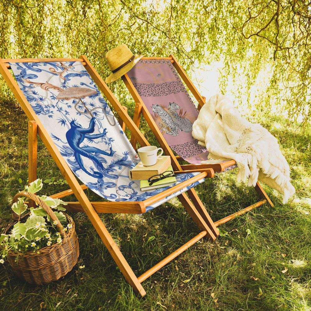 Blue Monkey Foldable Sun Lounger - SZL26