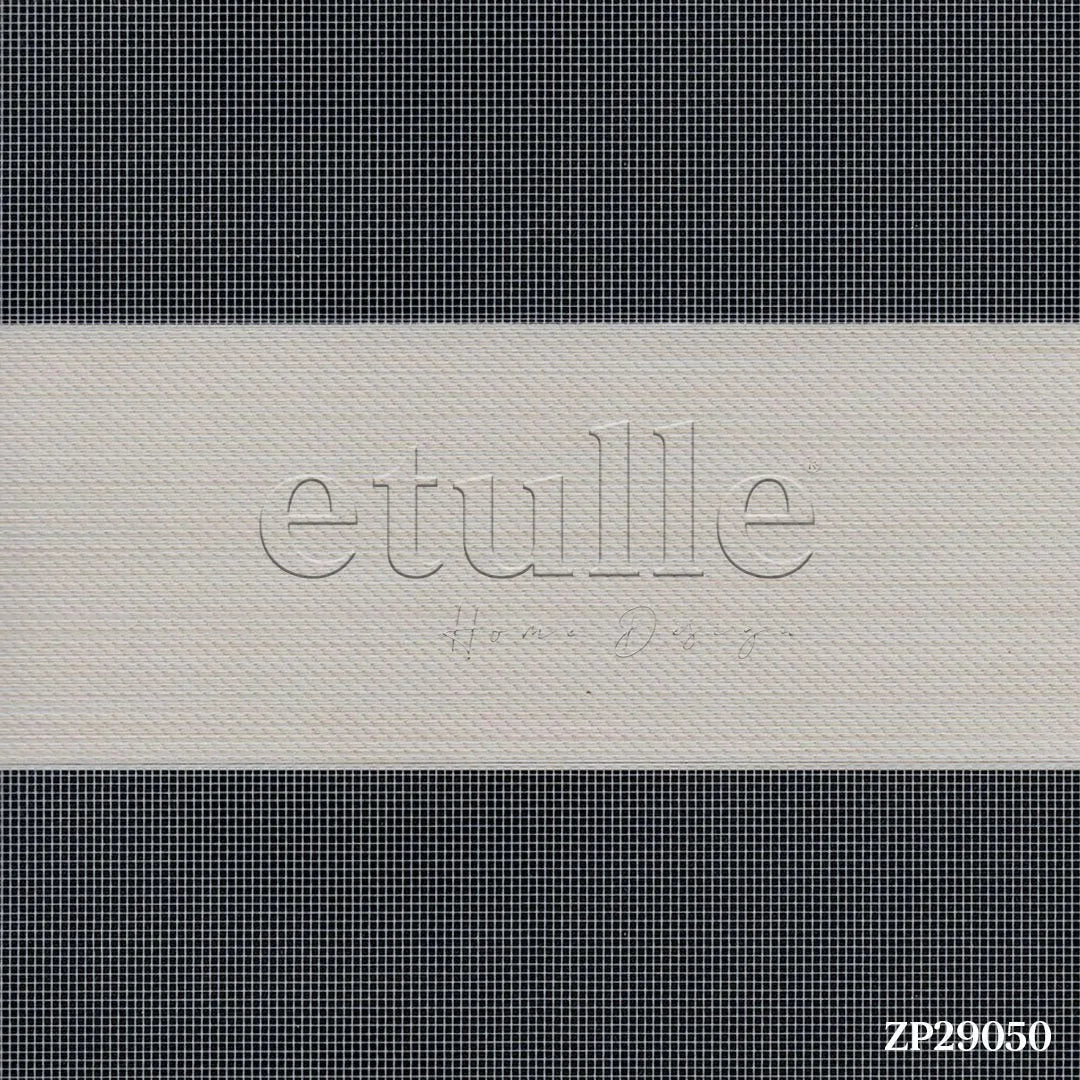 Ekru Blackout Zebra Perde | Bolsena