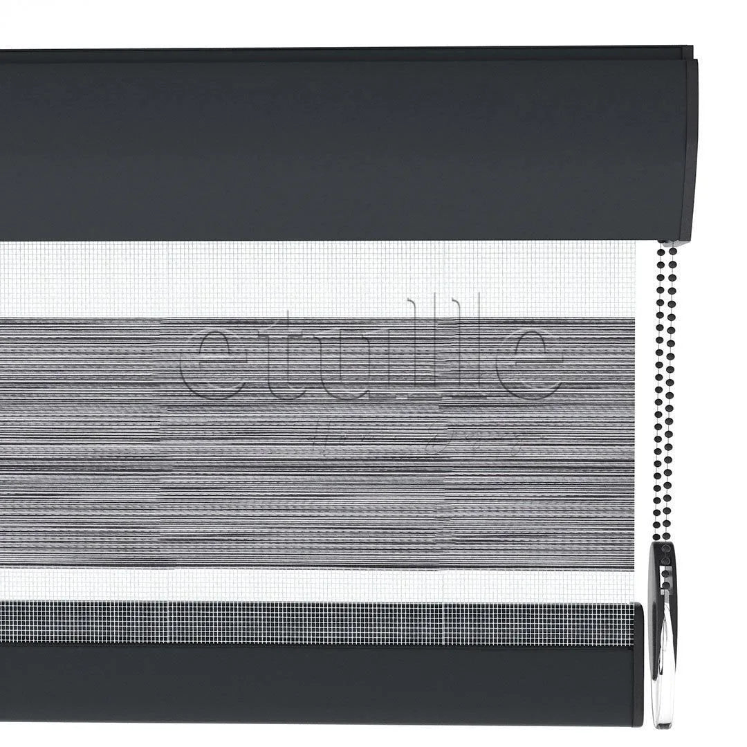 Gri Blackout Zebra Perde | Bolsena