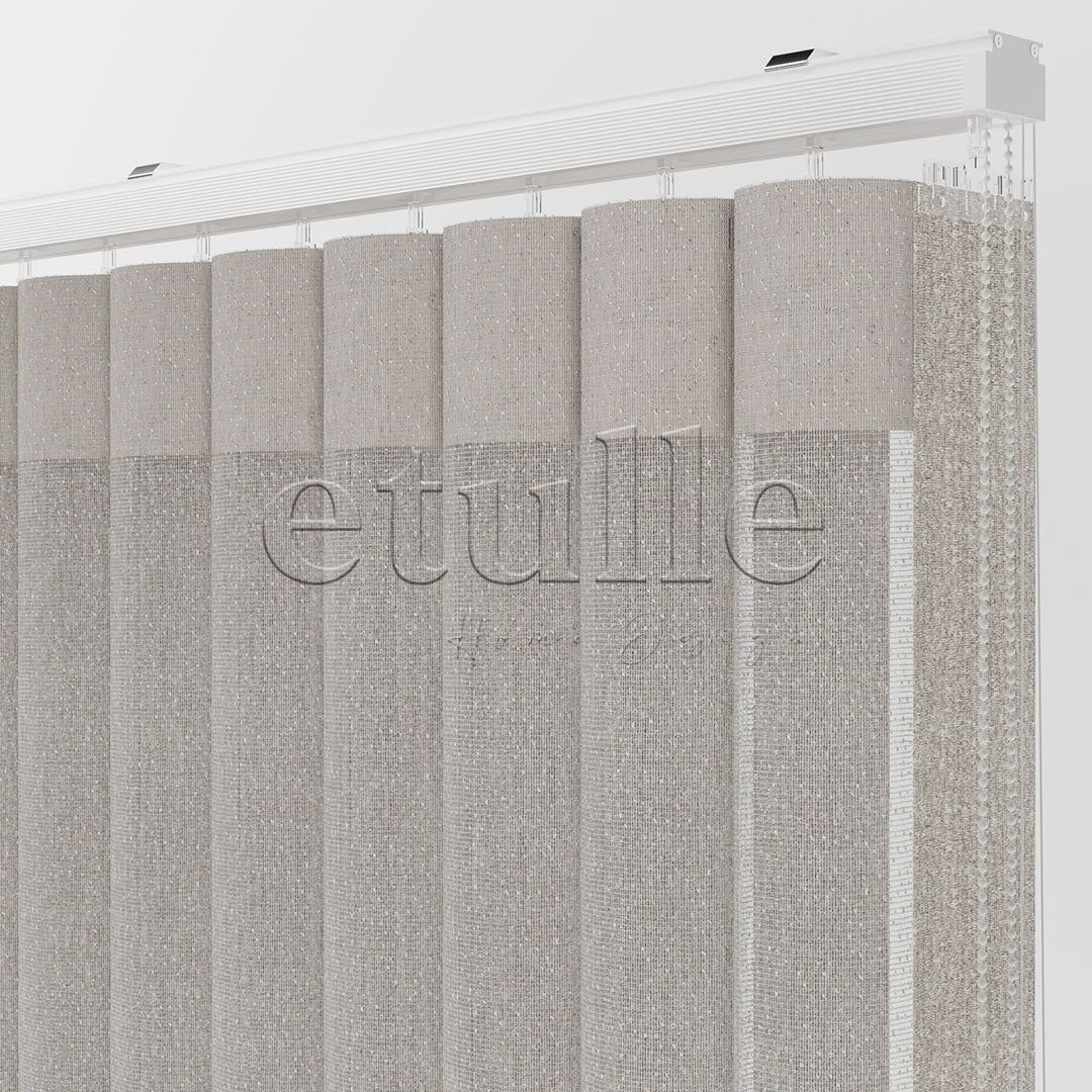 Bonito - Cationic Vertical Tulle Curtain