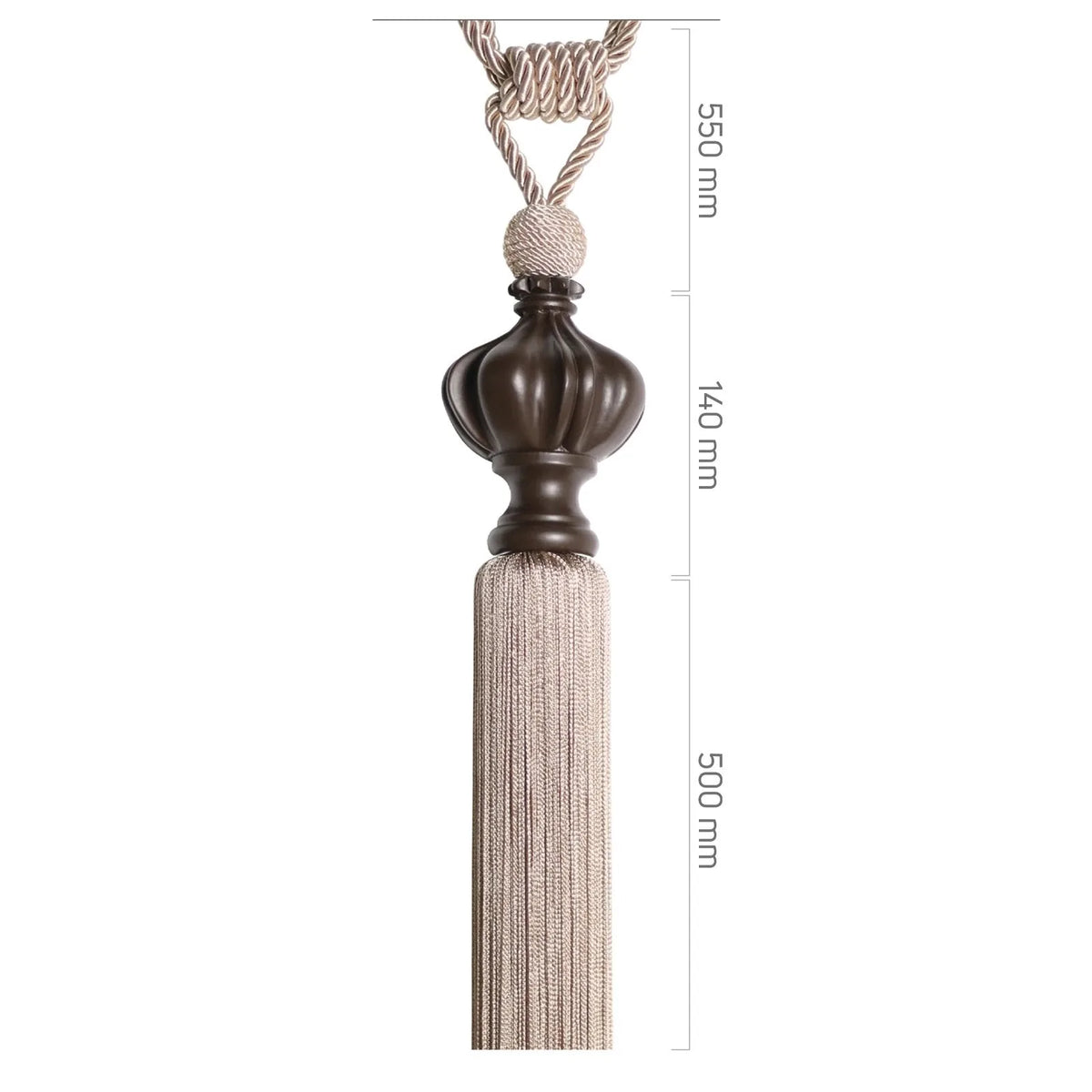 Braçol - Ceviz Rengi Metal - Taç