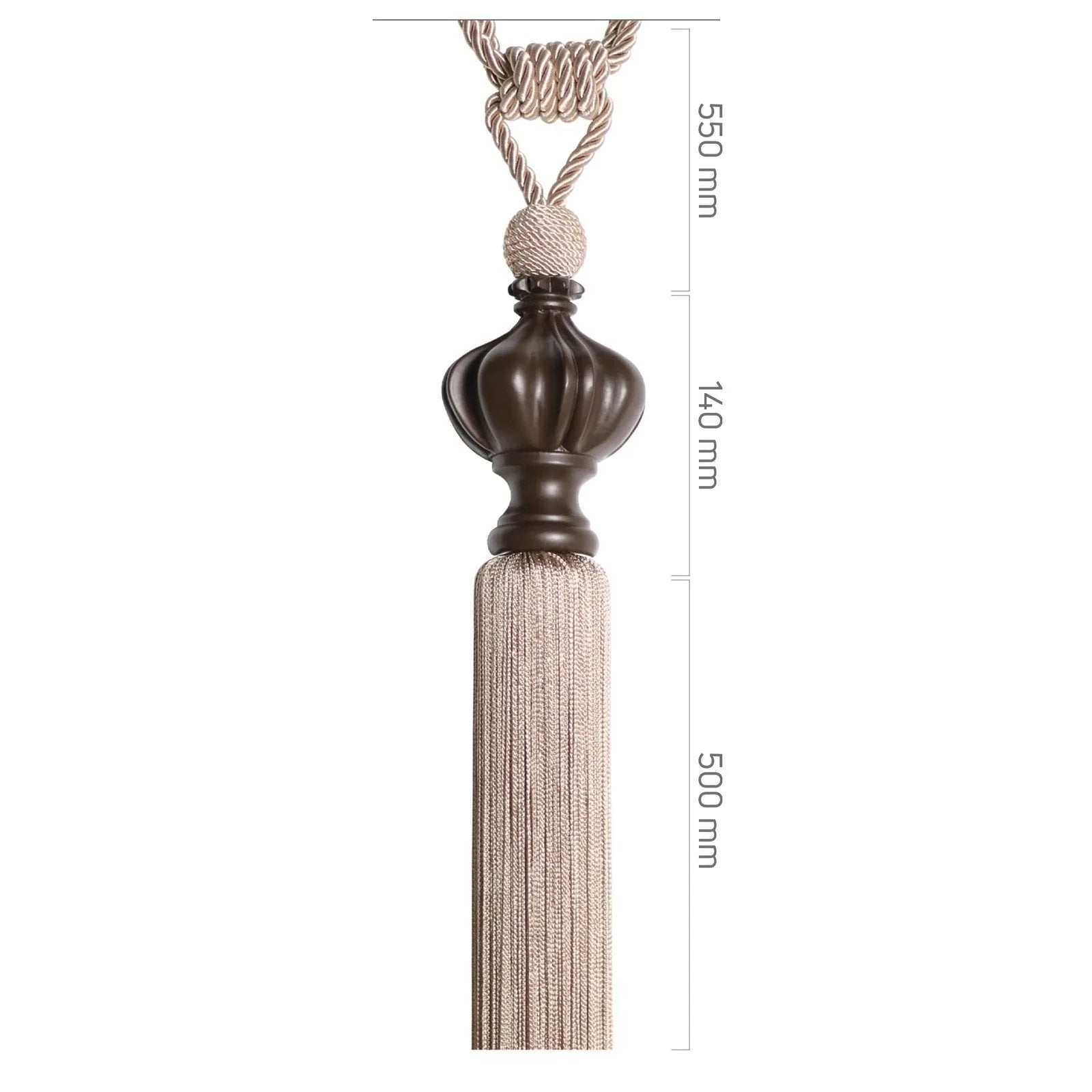 Braçol - Ceviz Rengi Metal - Taç