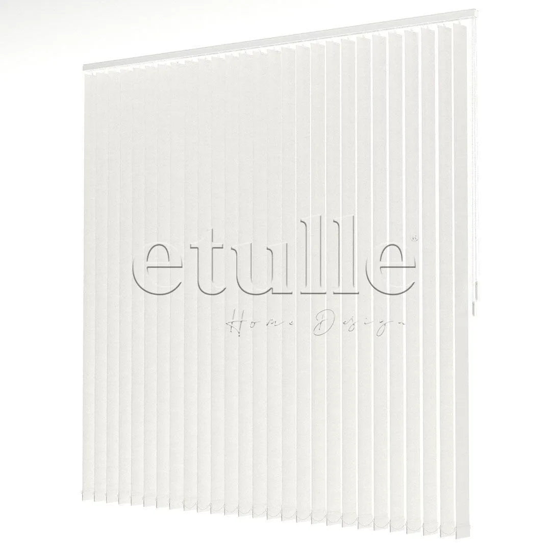 Ekru Blackout Kumaş Dikey Perde | Brodie