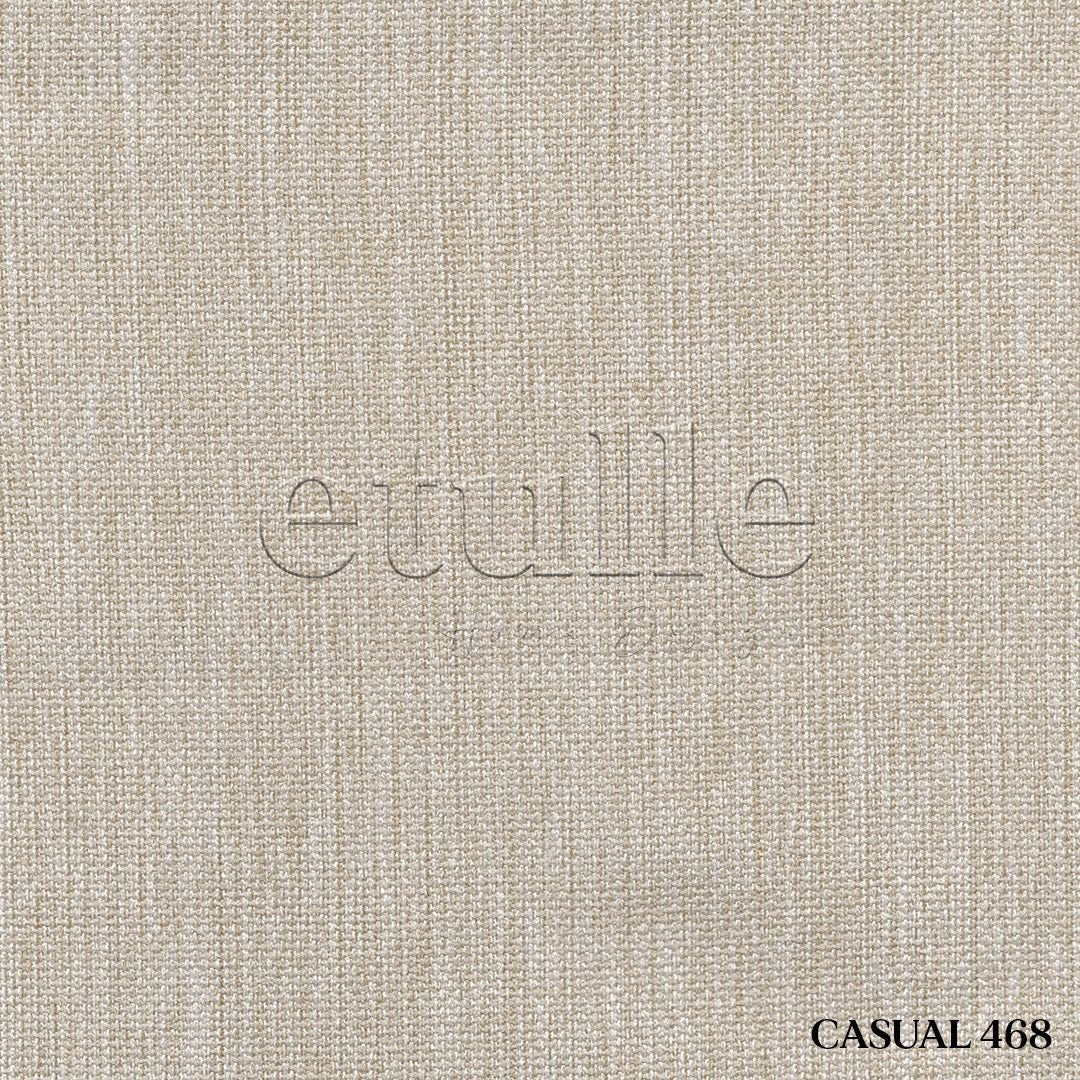 Ekru Naturel Kırçıllı Keten Fon Perde | Casual