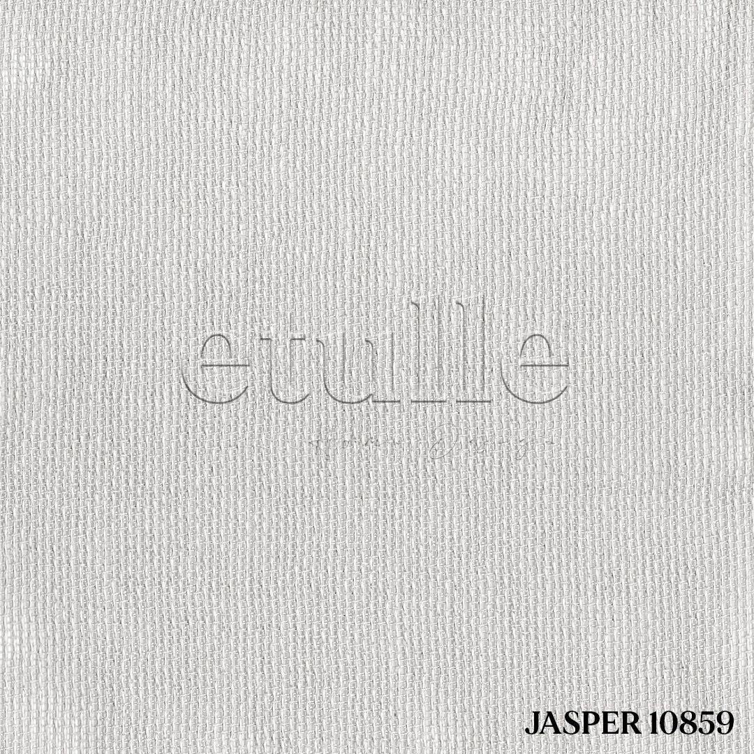 Ecru Bright Plain Textured Tulle Curtain | Jasper