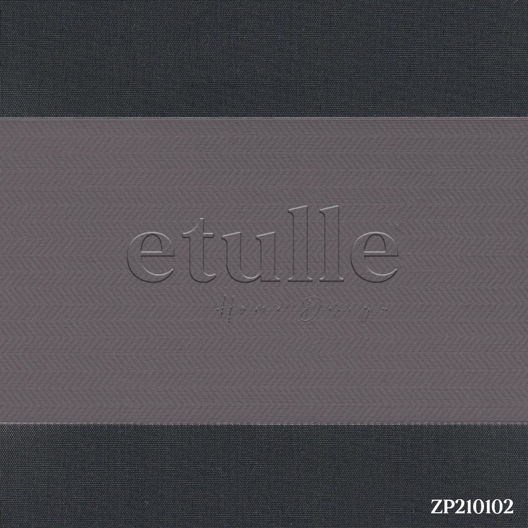Smoke Blackout Zebra Curtain | Ennio