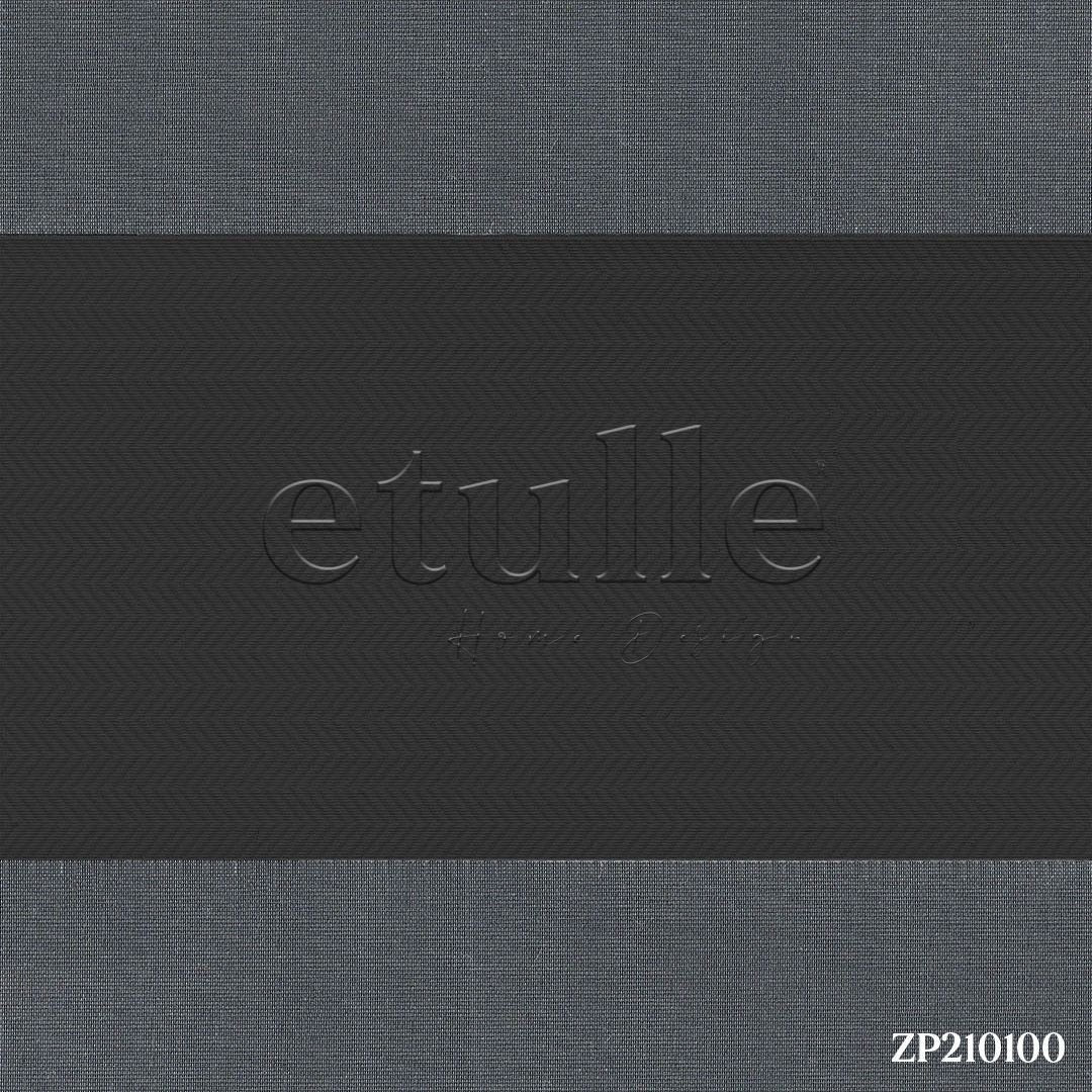 Black Blackout Zebra Curtain | Ennio