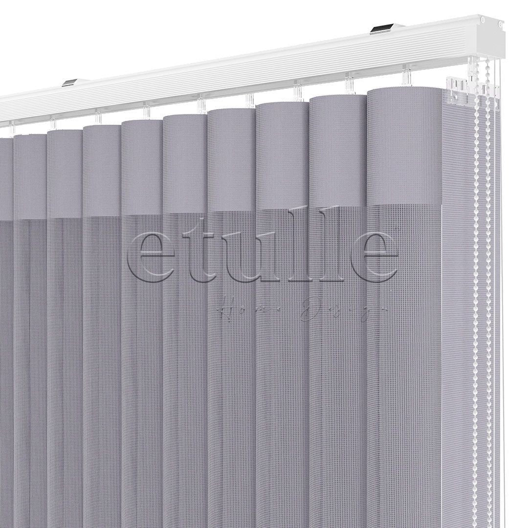 Faros - Narrow Vertical Tulle Curtain