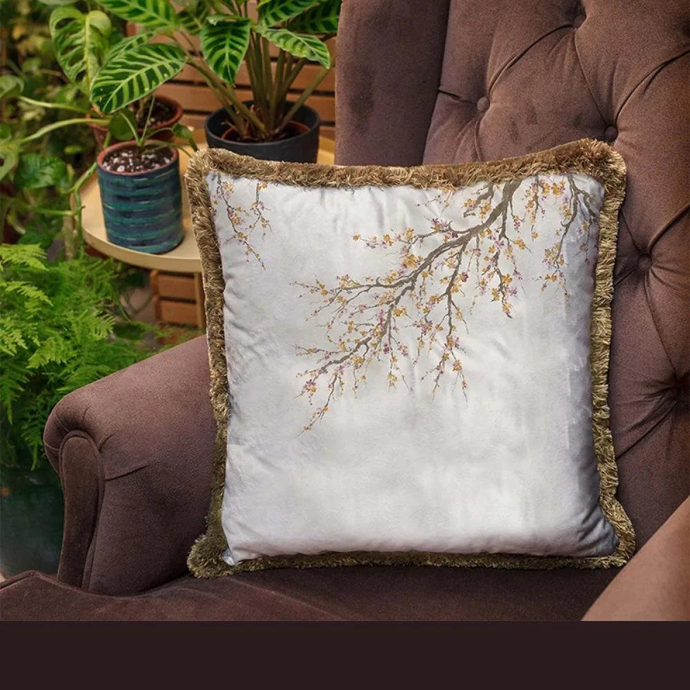 Gold Mini Flowers Yastık -EY302