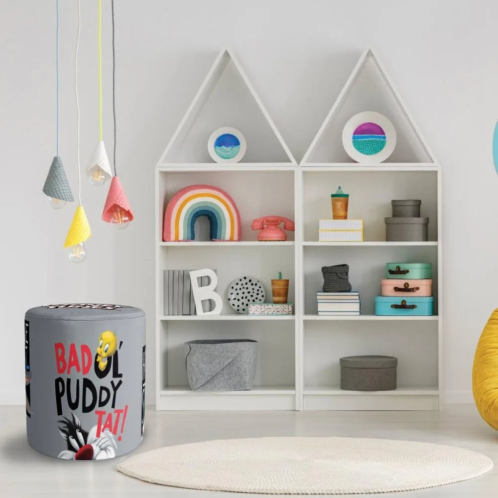 Grey Tweety Puf