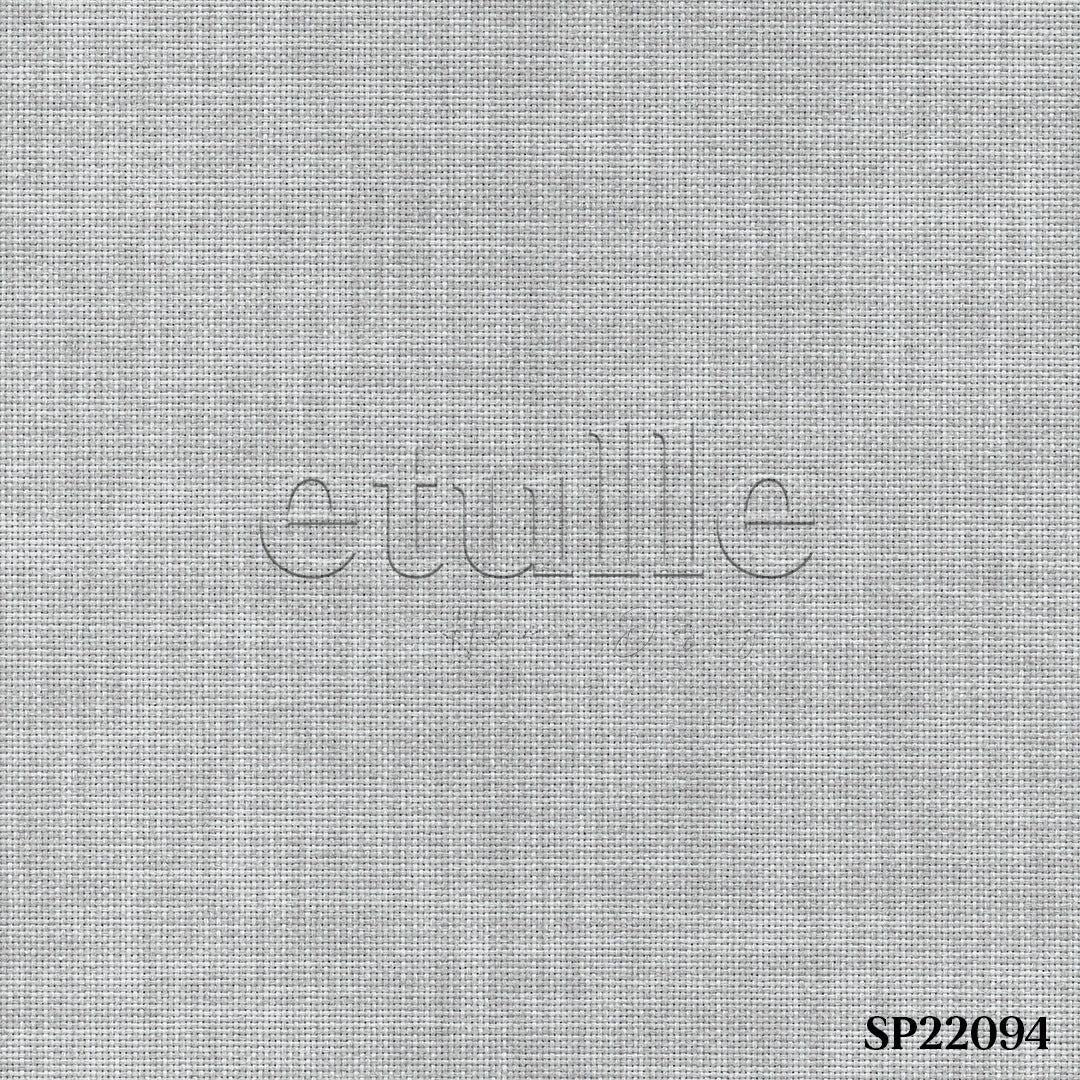 Gray Blackout Linen Roller Blinds | fiorella