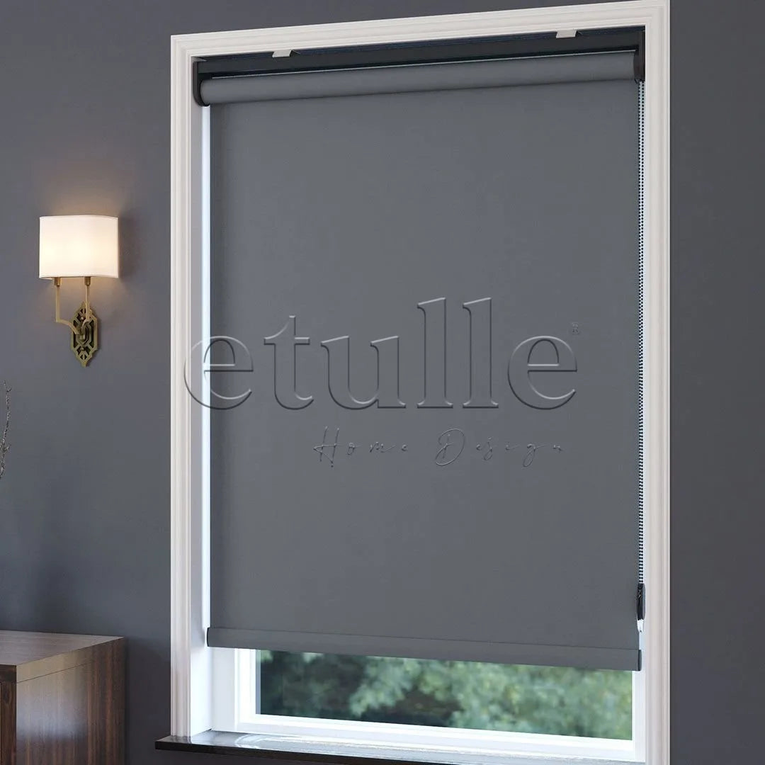 Gri Blackout Stor Perde | Xenia