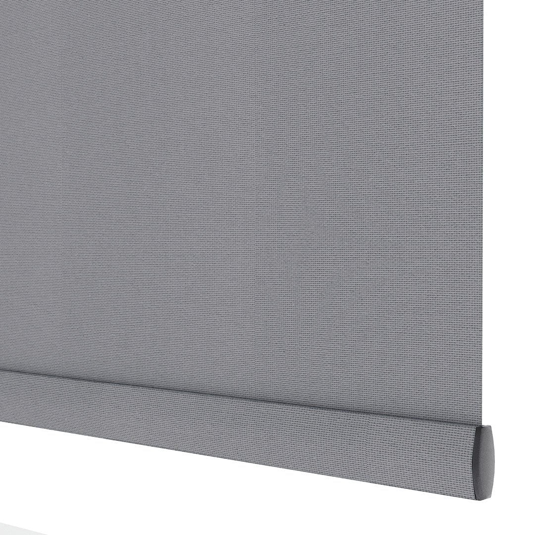 Outlet Gri Mat Stor Perde | Luca Hazır Ölçü 180x160