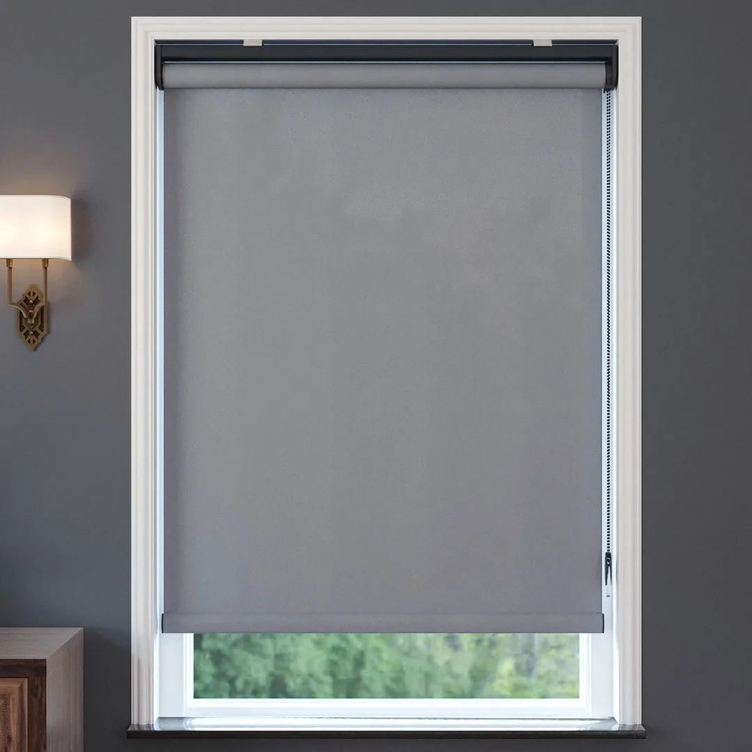 Outlet Gri Mat Stor Perde | Luca Hazır Ölçü 140x160